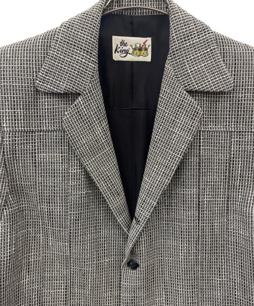 THE KING（ザ キング）THE KING (ザ キング) THE KING　ナッソージャケット グレー サイズ:Mの古着・服飾アイテム