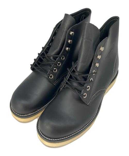 RED WING（レッドウィング）RED WING (レッドウィング) RED WING　アイリッシュセーター　ワークブーツ ブラック サイズ:UK6の古着・服飾アイテム