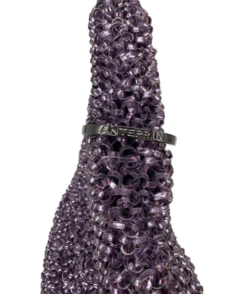 ANTEPRIMA（アンテプリマ）ANTEPRIMA (アンテプリマ) ANTEPRIMA　ワイヤーハンドバッグ パープルの古着・服飾アイテム