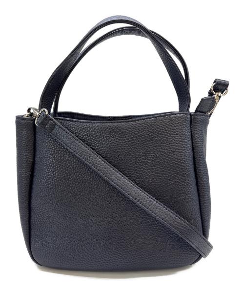 KITAMURA（キタムラ）KITAMURA (キタムラ) KITAMURA 　2wayハンドバッグ ネイビーの古着・服飾アイテム