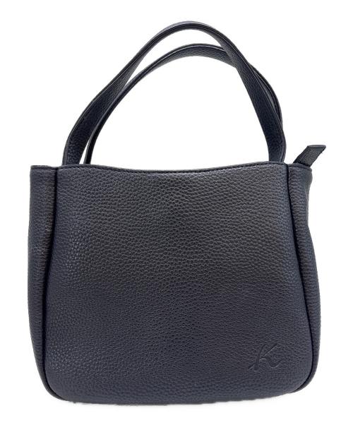 KITAMURA（キタムラ）KITAMURA (キタムラ) KITAMURA 　2wayハンドバッグ ネイビーの古着・服飾アイテム