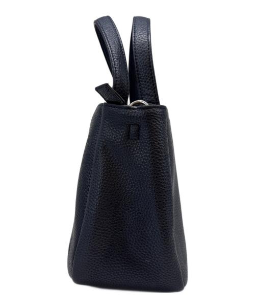 KITAMURA（キタムラ）KITAMURA (キタムラ) KITAMURA 　2wayハンドバッグ ネイビーの古着・服飾アイテム