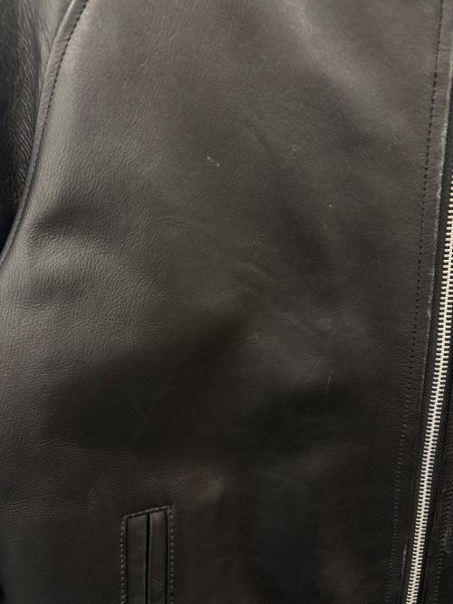 CRIMIE（クライミー）CRIMIE (クライミー) CRIMIE　レザーブルゾン ブラック サイズ:Ｍの古着・服飾アイテム