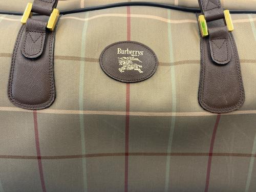 Burberry's（バーバリー）Burberry's (バーバリーズ) Burberry's　ボストンバッグ オリーブの古着・服飾アイテム