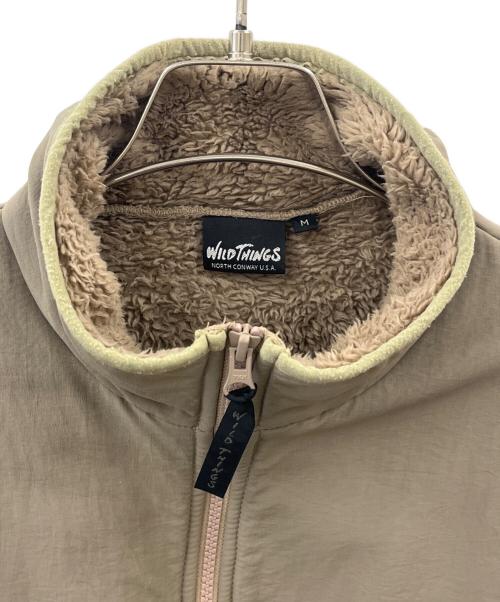 WILD THINGS（ワイルドシングス）WILD THINGS (ワイルドシングス) WILD THINGS　フリースジャケット ベージュ サイズ:Ｍの古着・服飾アイテム