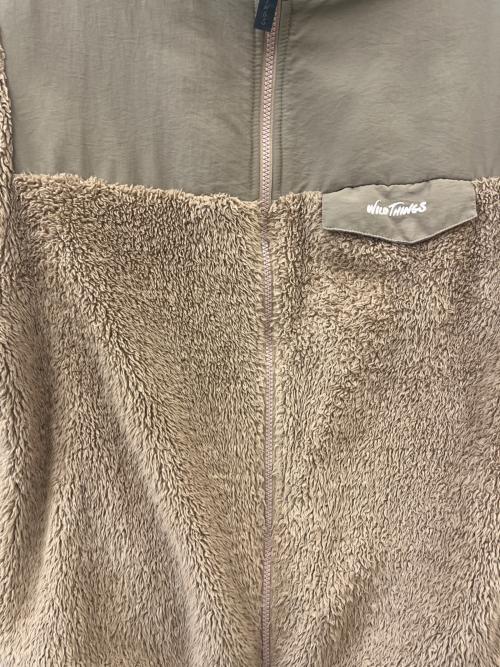 WILD THINGS（ワイルドシングス）WILD THINGS (ワイルドシングス) WILD THINGS　フリースジャケット ベージュ サイズ:Ｍの古着・服飾アイテム