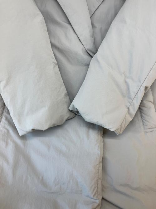 nano・universe（ナノ・ユニバース）nano・universe (ナノ・ユニバース) nano・universe　ステッチレスロングダウンコート グレー サイズ:38の古着・服飾アイテム