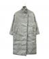 nano・universe（ナノ・ユニバース）の古着「nano・universe　ステッチレスロングダウンコート」｜グレー