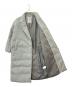 中古・古着 nano・universe (ナノ・ユニバース) nano・universe　ステッチレスロングダウンコート グレー サイズ:38：7000円