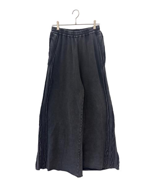 FILTH（フィルス）FILTH (フィルス) FILTH　スウェットワイドパンツ ブラック サイズ:3の古着・服飾アイテム