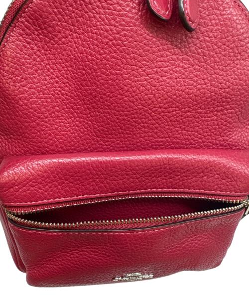 COACH（コーチ）COACH (コーチ) COACH　ミニリュック ピンクの古着・服飾アイテム