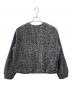 23区 (ニジュウサンク) 23区 　BALLIヘリンボーンツイードノーカラー ブルゾン グレー サイズ:38：22000円