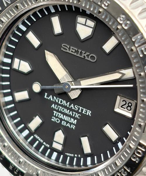 SEIKO（セイコー）SEIKO (セイコー) LANDMASTER ランドマスター Ref.SBDX007 42mm 黒文字盤 ブラックダイヤル サイズ:42mm/18.5cmの古着・服飾アイテム