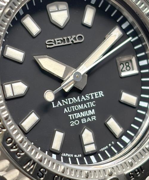 SEIKO（セイコー）SEIKO (セイコー) LANDMASTER ランドマスター Ref.SBDX007 42mm 黒文字盤 ブラックダイヤル サイズ:42mm/18.5cmの古着・服飾アイテム
