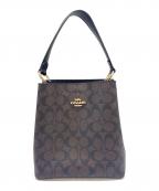 COACHコーチ）の古着「COACH　ハンドバッグ」｜ブラウン