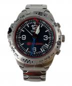 TIMEXタイメックス）の古着「TIMEX E COMPASS　腕時計」｜ブラック
