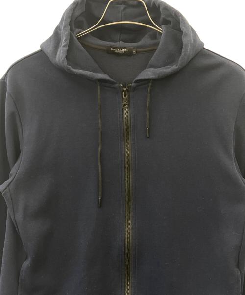 BLACK LABEL CRESTBRIDGE（ブラックレーベル クレストブリッジ）BLACK LABEL CRESTBRIDGE (ブラックレーベル クレストブリッジ) BLACK LABEL CRESTBRIDGE　ジップパーカー ネイビー サイズ:Lの古着・服飾アイテム