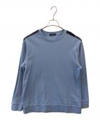 BLACK LABEL CRESTBRIDGEブラックレーベル クレストブリッジ）の古着「BLACK LABEL CRESTBRIDGE　ロングスリーブカットソー」｜スカイブルー