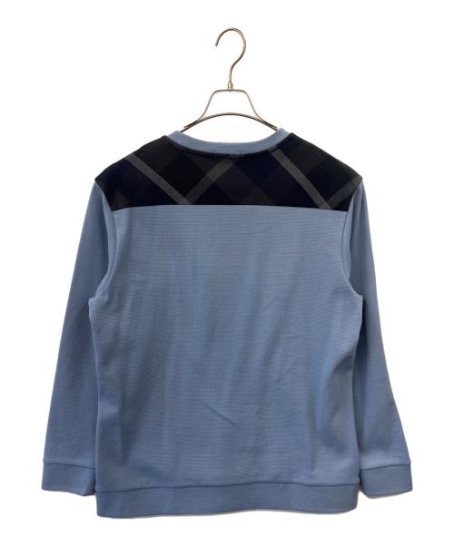 BLACK LABEL CRESTBRIDGE（ブラックレーベル クレストブリッジ）BLACK LABEL CRESTBRIDGE (ブラックレーベル クレストブリッジ) BLACK LABEL CRESTBRIDGE　ロングスリーブカットソー スカイブルー サイズ:Lの古着・服飾アイテム