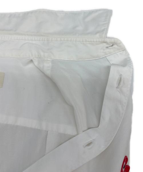 PLAY COMME des GARCONS（プレイコムデギャルソン）PLAY COMME des GARCONS (プレイコムデギャルソン) PLAY COMME des GARCONS　長袖シャツ ホワイト サイズ:Ｍの古着・服飾アイテム