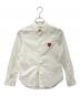 PLAY COMME des GARCONS（プレイコムデギャルソン）の古着「PLAY COMME des GARCONS　長袖シャツ」｜ホワイト