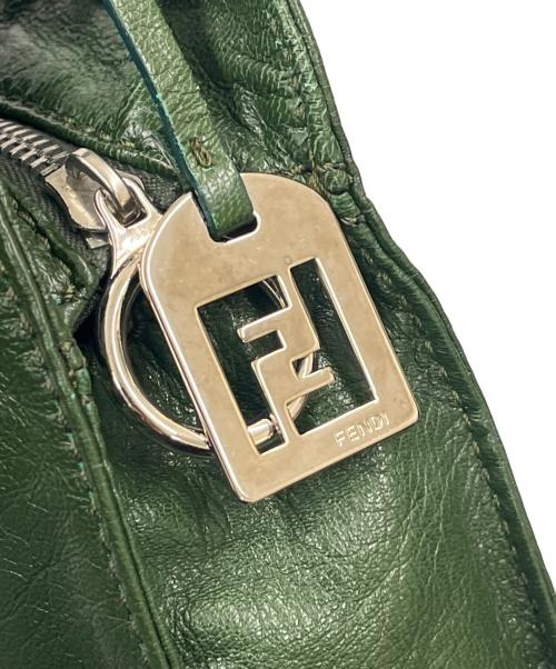 FENDI（フェンディ）FENDI (フェンディ) FENDI ハンドバッグ グリーンの古着・服飾アイテム