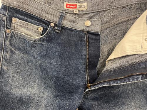 X-LARGE（エクストララージ）X-LARGE (エクストララージ) X-LARGE　デニムパンツ インディゴ サイズ:32の古着・服飾アイテム