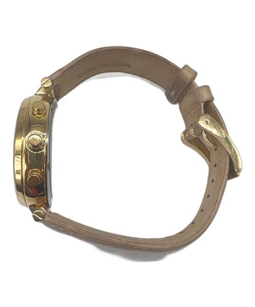 MICHAEL KORS（マイケル・コース）MICHAEL KORS (マイケル・コース) MICHAEL KORS　腕時計 ベージュの古着・服飾アイテム