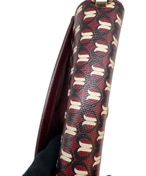 FURLA（フルラ）FURLA (フルラ) FURLA　チェーンショルダーバッグ レッドの古着・服飾アイテム