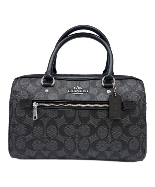 COACH（コーチ）COACH (コーチ) COACH ローアン サッチェル　2WAYバッグ ブラックの古着・服飾アイテム