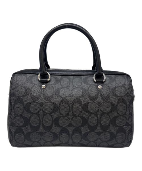 COACH（コーチ）COACH (コーチ) COACH ローアン サッチェル　2WAYバッグ ブラックの古着・服飾アイテム