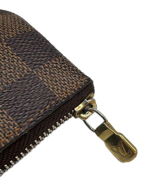 LOUIS VUITTON（ルイ ヴィトン）LOUIS VUITTON (ルイ ヴィトン) LOUIS VUITTON　ダミエ　ポシェットクレ　コインケース ブラウンの古着・服飾アイテム