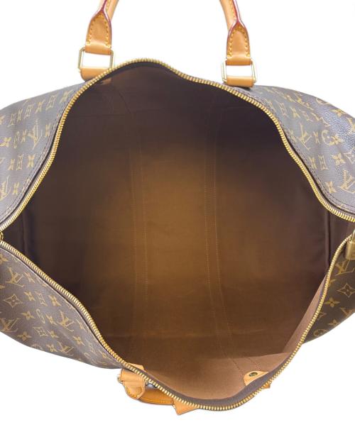 LOUIS VUITTON（ルイ ヴィトン）LOUIS VUITTON (ルイ ヴィトン) LOUIS VUITTON　キーポル・バンドリエール55　モノグラム　ボストンバッグ ブラウンの古着・服飾アイテム