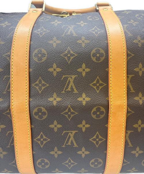 LOUIS VUITTON（ルイ ヴィトン）LOUIS VUITTON (ルイ ヴィトン) LOUIS VUITTON　キーポル・バンドリエール55　モノグラム　ボストンバッグ ブラウンの古着・服飾アイテム