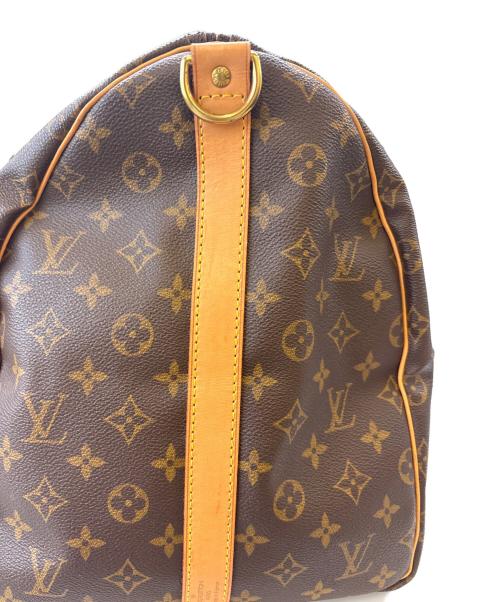 LOUIS VUITTON（ルイ ヴィトン）LOUIS VUITTON (ルイ ヴィトン) LOUIS VUITTON　キーポル・バンドリエール55　モノグラム　ボストンバッグ ブラウンの古着・服飾アイテム
