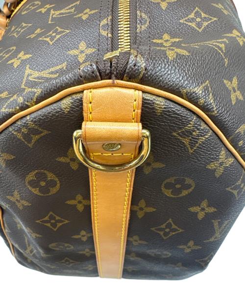LOUIS VUITTON（ルイ ヴィトン）LOUIS VUITTON (ルイ ヴィトン) LOUIS VUITTON　キーポル・バンドリエール55　モノグラム　ボストンバッグ ブラウンの古着・服飾アイテム