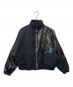 NIKEナイキ）の古着「NIKE  NSW アイコン クラッシュ SYN フィル ジャケット」｜ブラック