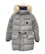 COACHコーチ）の古着「COACHダウンコート」｜グレー