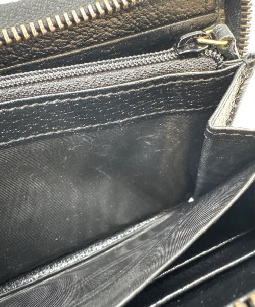 GUCCI（グッチ）GUCCI (グッチ) GUCCI　長財布 ブラックの古着・服飾アイテム