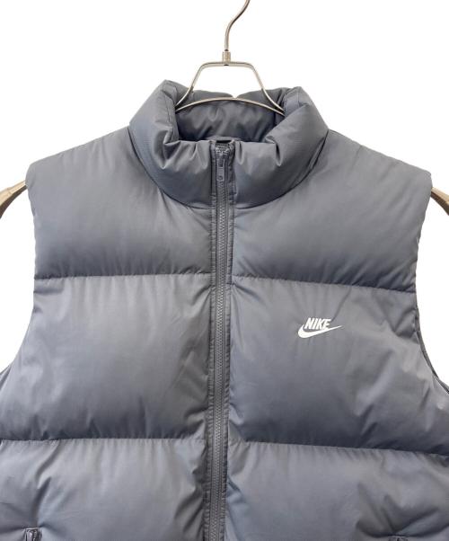 NIKE（ナイキ）NIKE (ナイキ) NIKE　TF CLUB PUFFER VEST　中綿ベスト グレー サイズ:XLの古着・服飾アイテム