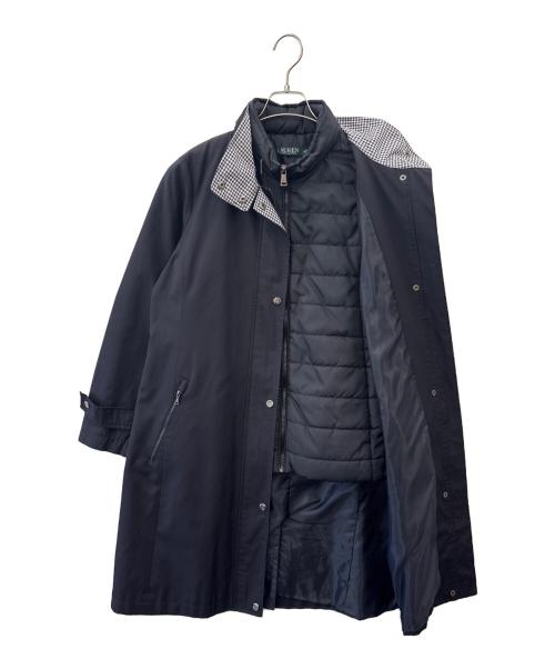 LAUREN RALPH LAUREN（ローレンラルフローレン）LAUREN RALPH LAUREN (ローレンラルフローレン) LAUREN RALPH LAUREN　ライナー付コート ブラック サイズ:Sの古着・服飾アイテム
