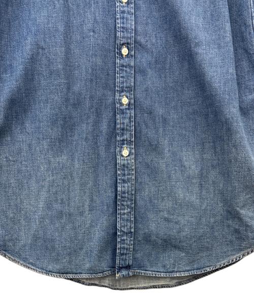 RALPH LAUREN（ラルフローレン）RALPH LAUREN (ラルフローレン) RALPH LAUREN　長袖ワンピース インディゴ サイズ:Ｌの古着・服飾アイテム