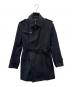BURBERRY BLACK LABEL（バーバリーブラックレーベル）の古着「BURBERRY BLACK LABEL　トレンチコート」｜ネイビー