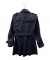 BURBERRY BLACK LABEL (バーバリーブラックレーベル) BURBERRY BLACK LABEL　トレンチコート ネイビー サイズ:M：6000円