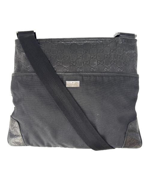 GUCCI（グッチ）GUCCI (グッチ) GUCCI　ショルダーバッグ ブラックの古着・服飾アイテム