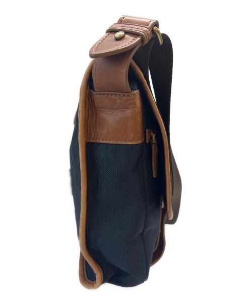 TUMI（トゥミ）TUMI (トゥミ) TUMI　メッセンジャーバッグ ネイビー×ブラウンの古着・服飾アイテム