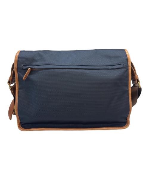 TUMI（トゥミ）TUMI (トゥミ) TUMI　メッセンジャーバッグ ネイビー×ブラウンの古着・服飾アイテム