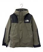THE NORTH FACEザ ノース フェイス）の古着「THE NORTH FACE　マウンテンジャケット」｜カーキ
