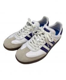 adidas Originals（アディダスオリジナル）の古着「adidas originals　SAMBA ADV　ローカットスニーカー」｜ホワイト×パープル