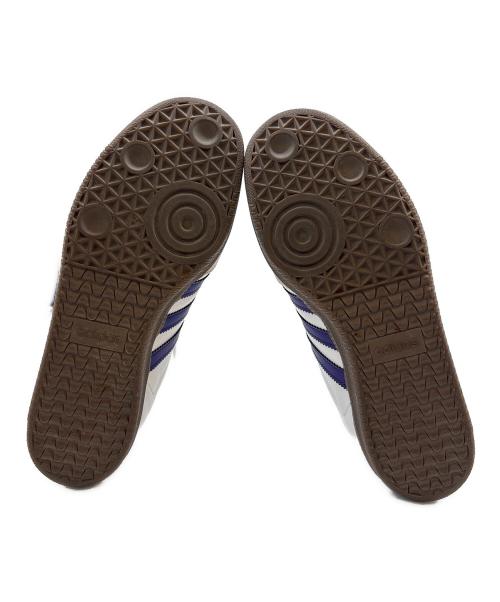 adidas Originals（アディダスオリジナル）adidas Originals (アディダスオリジナル) adidas originals　SAMBA ADV　ローカットスニーカー ホワイト×パープル サイズ:26.5の古着・服飾アイテム